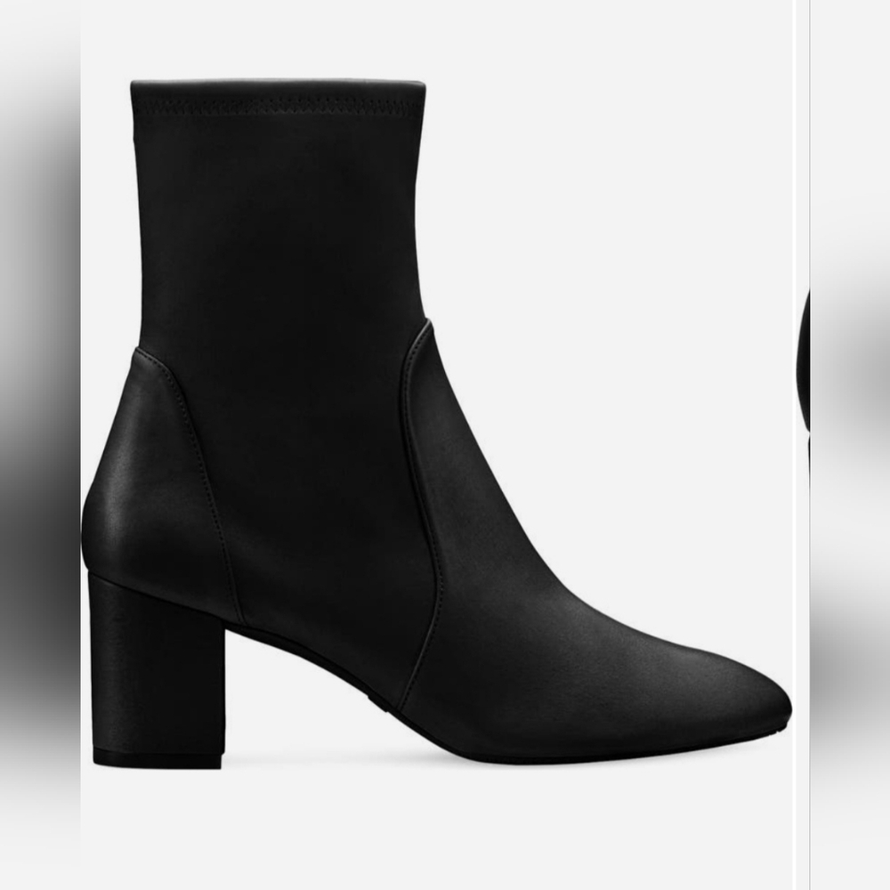 Stuart Weitzman Black Heeled Boots
